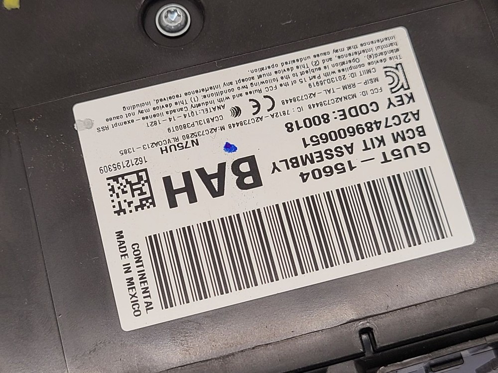 Multi-Function Module fits 2016 Ford Edge Multifunction keyless ignition p