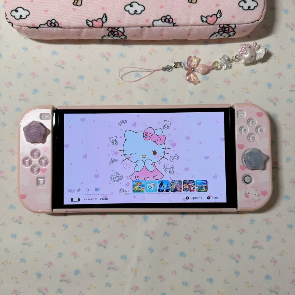 Cute custom switch replacement buttons set