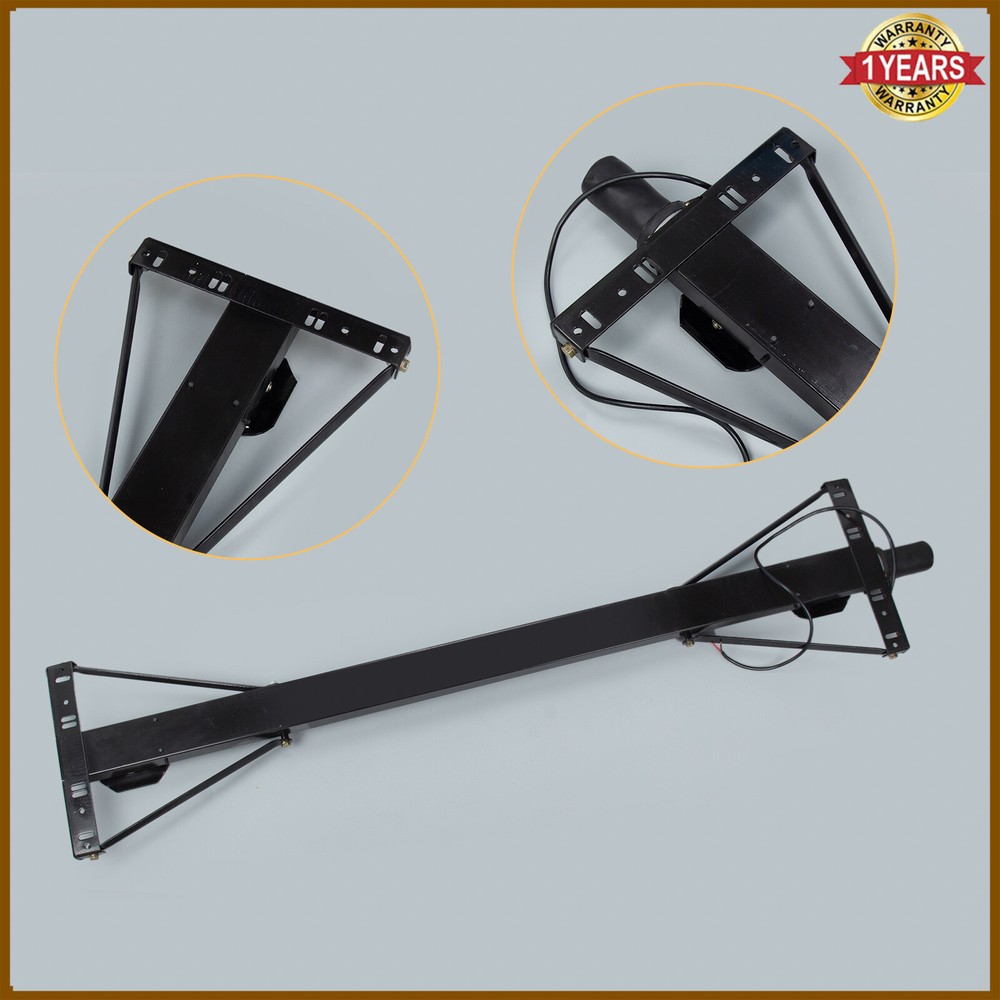 298707 Black Steel for Lippert Components Universal Power Mount Stabilizer Kit