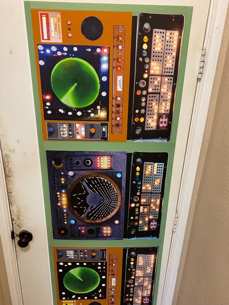 Jupiter 2 cock pit poly print computer tunnel Lost in space prop YES!