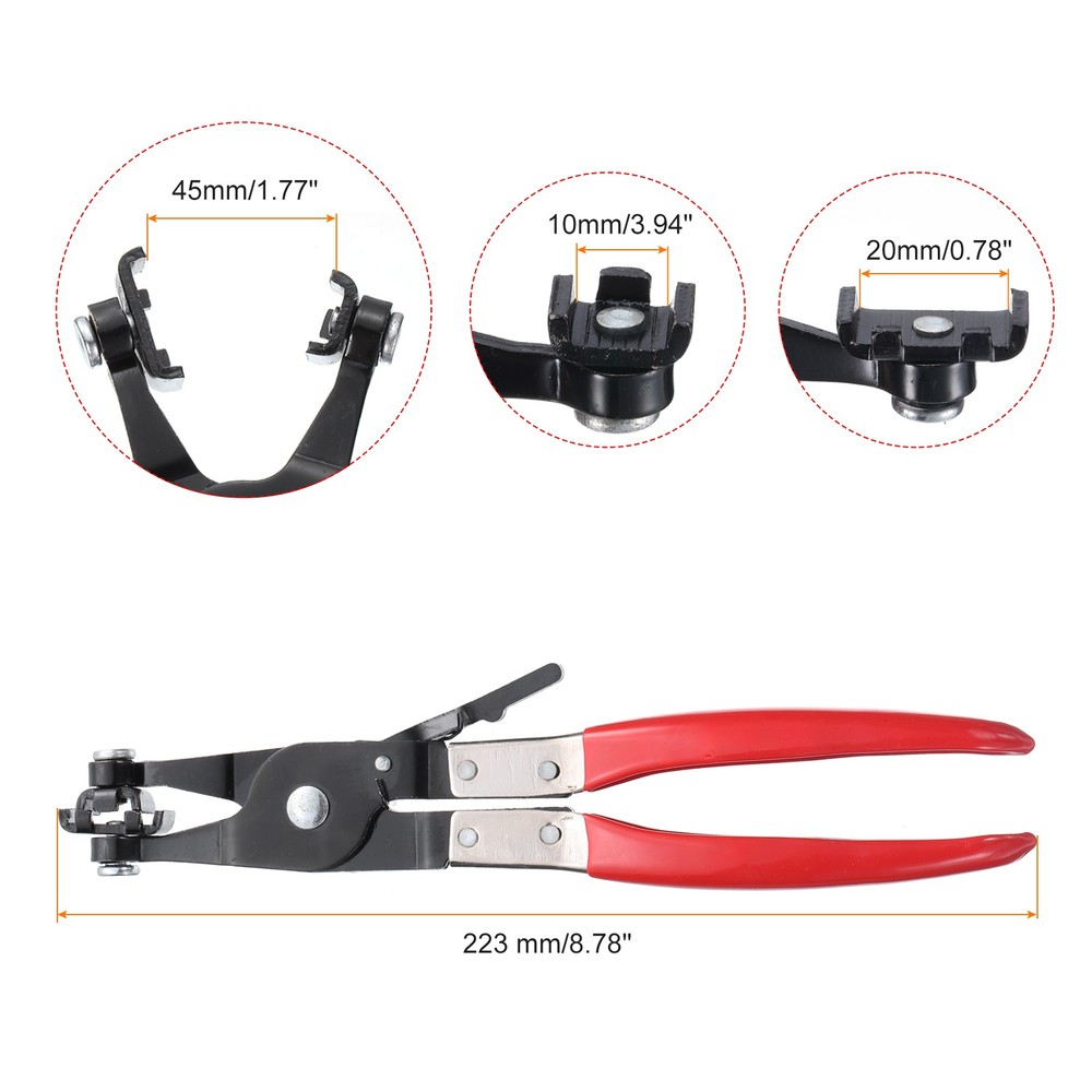 1pcs Hose Clamp Pliers Spring Clips Include Claw Type Pliers