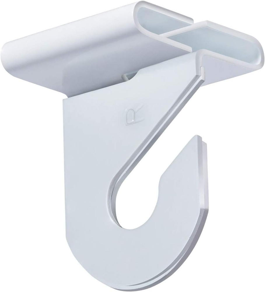 Pack of 50 Pairs - High Strength Aluminum Two Piece Ceiling Hooks for Drop-Ceili