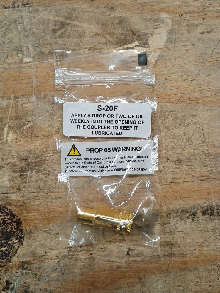 S-20F SureShot Quick Connect Coupler