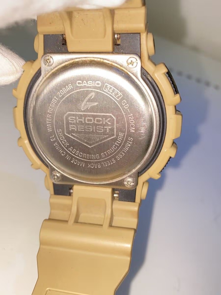 CASIO Quartz Watch G SHOCK Digital Rubber KHK KHK Plastic
