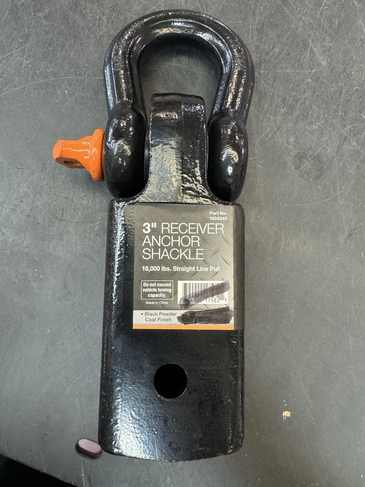 3 Inch Receiver Anchor Shackle New surplus