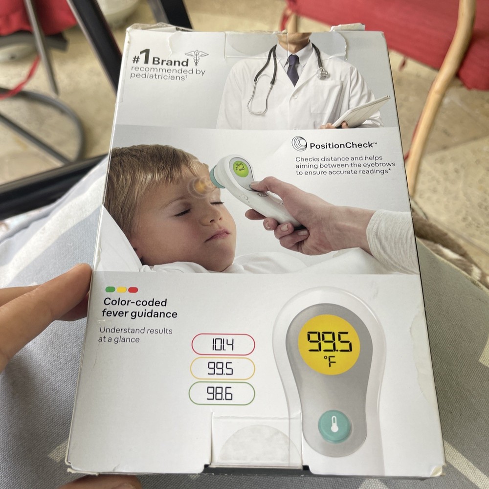 Braun NTF3000US No Touch Plus Forehead Digital Thermometer