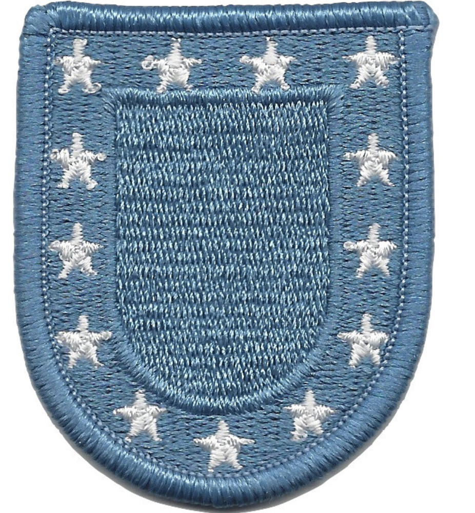 ARMY BERET FLASH EMBROIDERED PATCH
