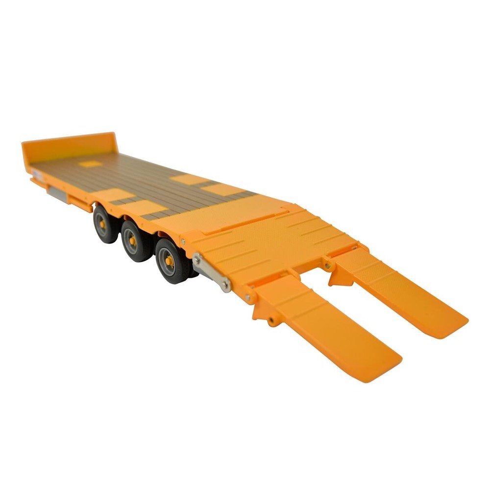 1/32 ERTL Kane Low Loader Yellow Trailer 43254