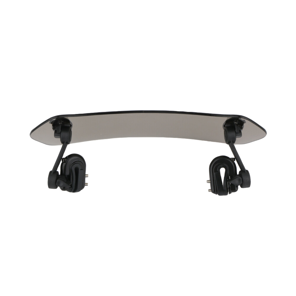 Universal Motorcycle Adjustable Clip On Windshield Extension Spoiler Deflector