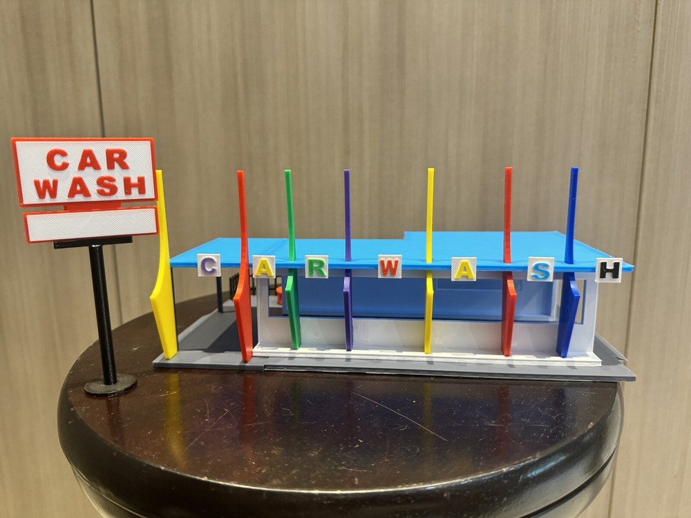 O Scale “Googie Style” Car Wash - Kit