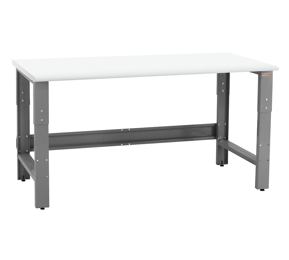 BenchPro R LisStat ESD Top 36"D x 48"W Production Work Table Ind Workbenches