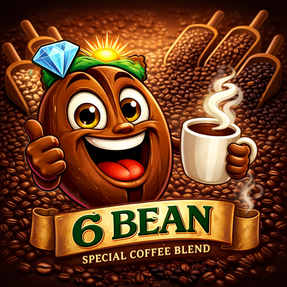 6 Bean Special Blend Fresh Roasted Coffee