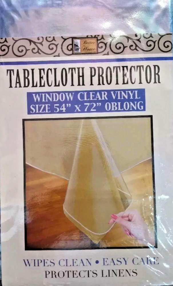 Clear THICK Vinyl Plastic Table Protector -  ( VARIOUS SIZES)