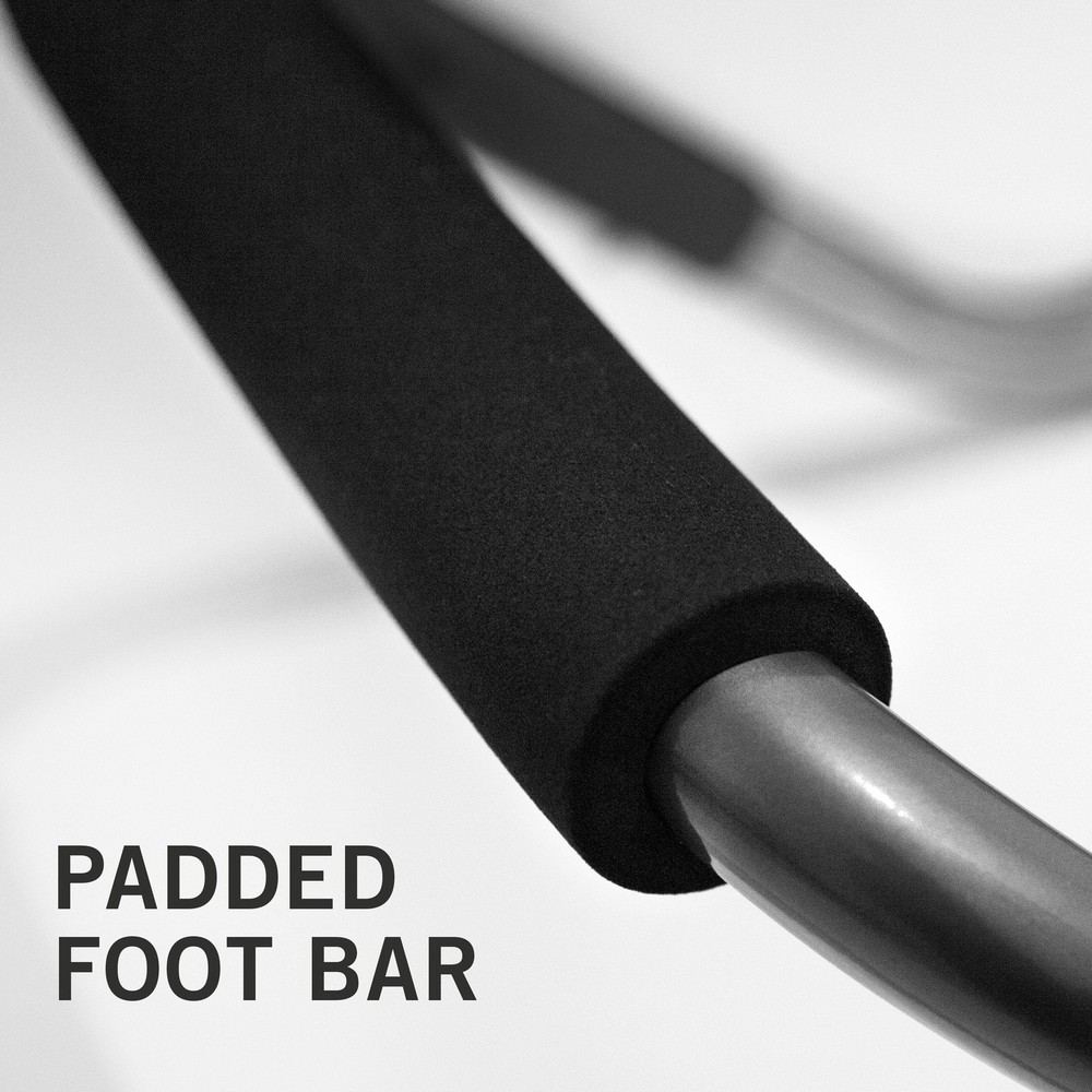 Precision Workout Trainer, Guided Core Trainer for Proper Form, Grey/Black