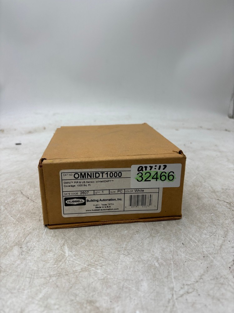 Hubbell OMNIDT1000 Low Voltage Ceiling Mount Occupancy Sensor 1 Per Order