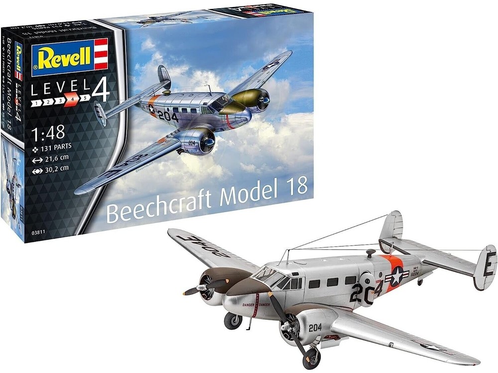 Revell - Beechcraft Model 18, 1/48, 03811