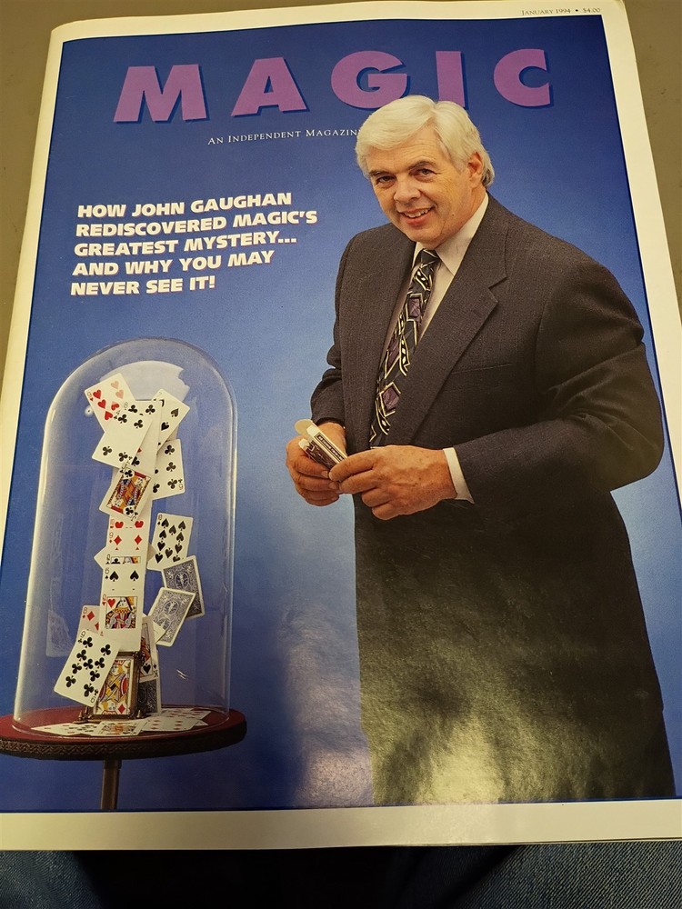 John Gaughan Magic Magazine Issue #9