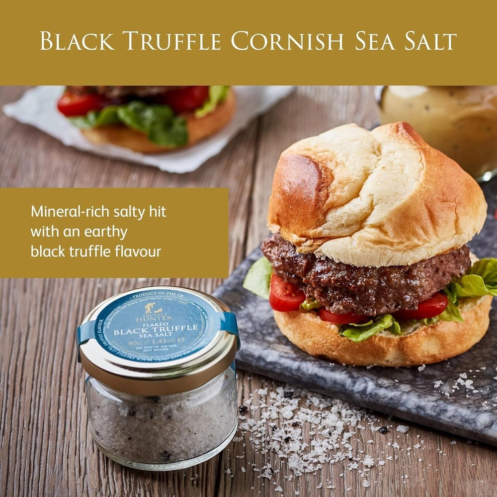 TruffleHunter Preserved Truffle Selection Gift Set - Black & White Truffle Oil