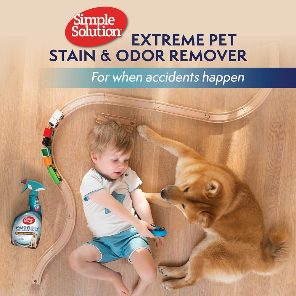 Multi-Surface Pet Odor Eliminator - 32 oz Enzymatic Cleaner, Fast-Acting Formula