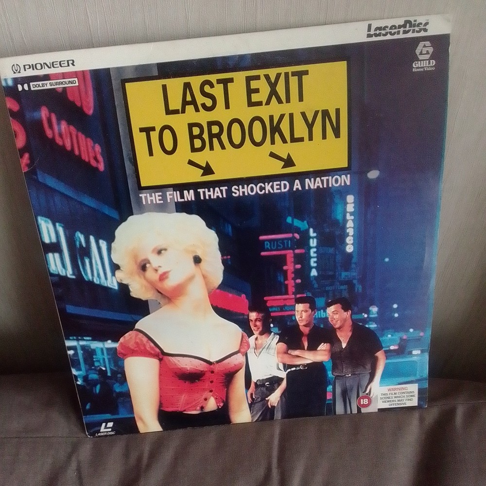 Last Exit To Brooklyn - PAL Laserdisc - Jennifer Jason Leigh - Stephen Lang