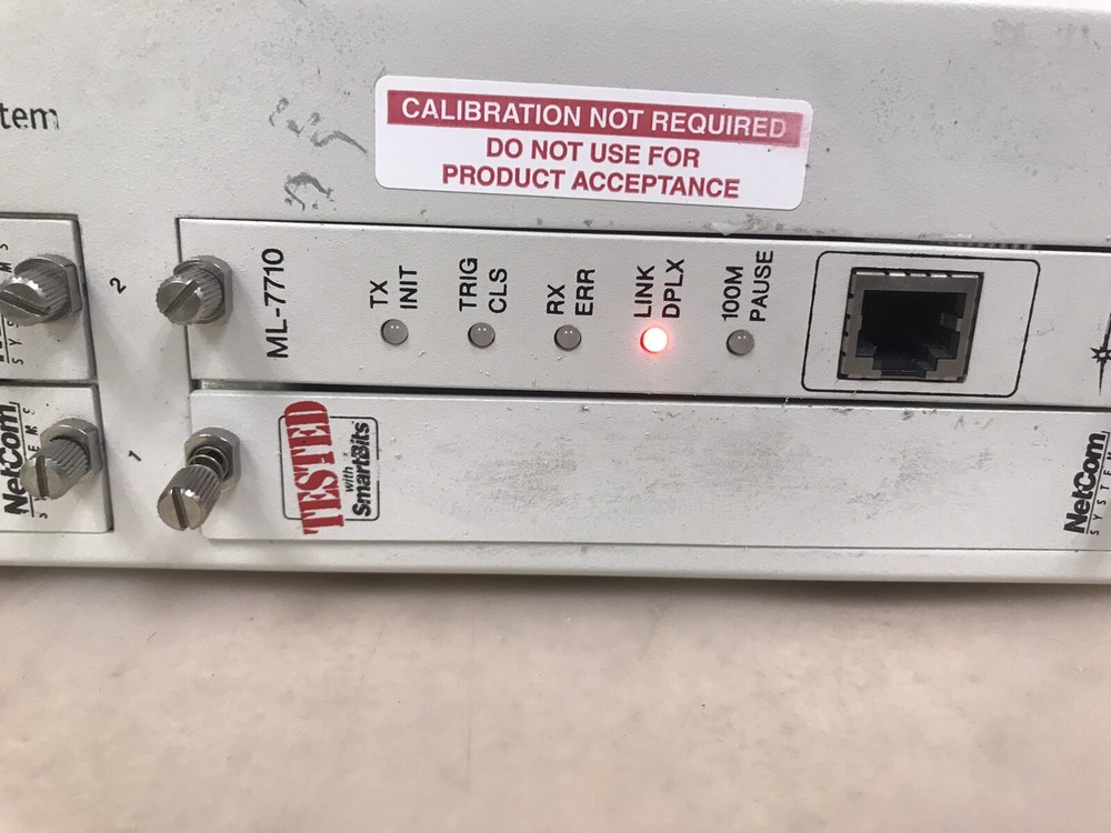 Spirent Smartbits SMB-200 Network Test Mainframe With 3 ML-7710