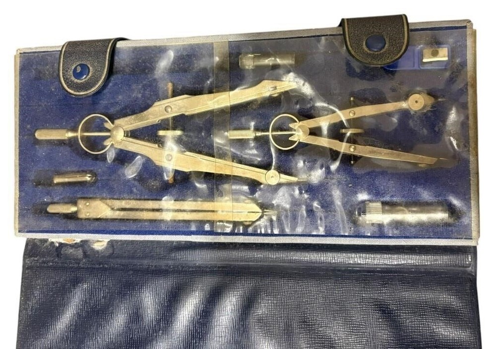 Alvin (Germany) No.795 B Precision Drafting Tool Set - Almost Complete!