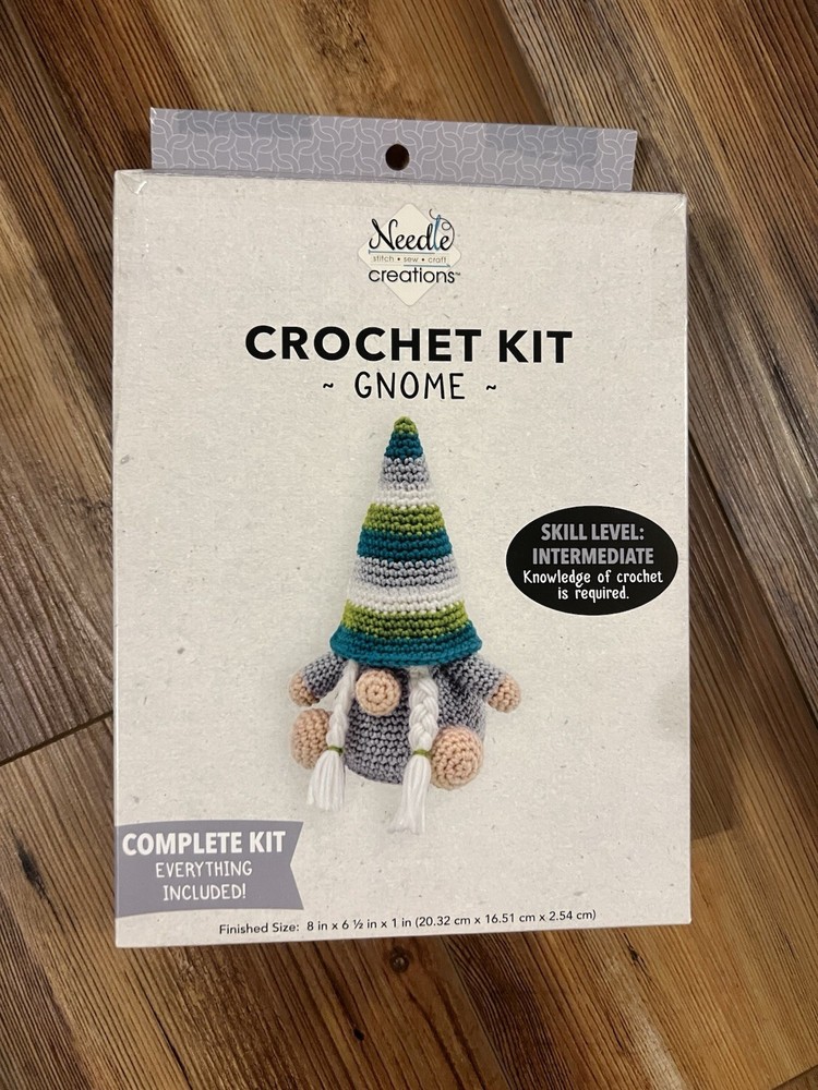 Needle Creations Crochet Kit “Gnome”