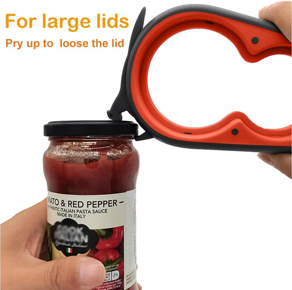 Otstar Latest Jar Opener for Seniors with Arthritis, Weak Hands, Multi-Function
