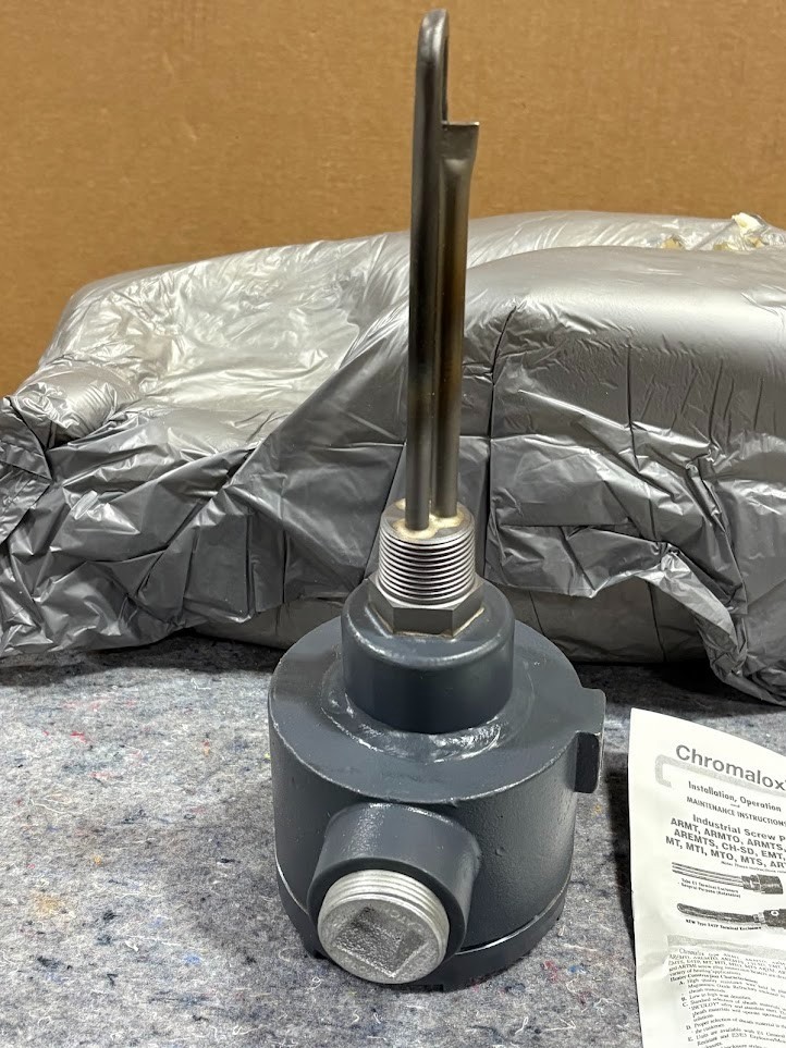 Chromalox Screw Plug Immersion Heater ARMTO-250E2T4 120V 0.25kW 1-Phase *NOB*