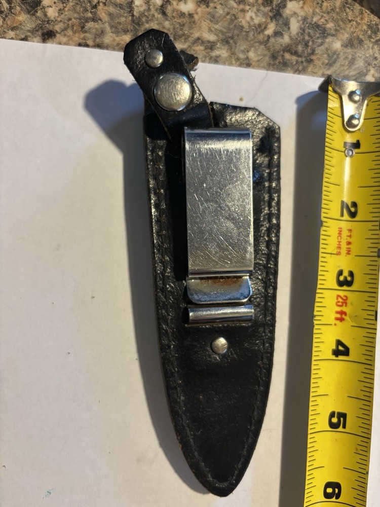 American Blade (AB-27) Vintage Boot Dagger Fixed Blade KnifeW/ Sheath