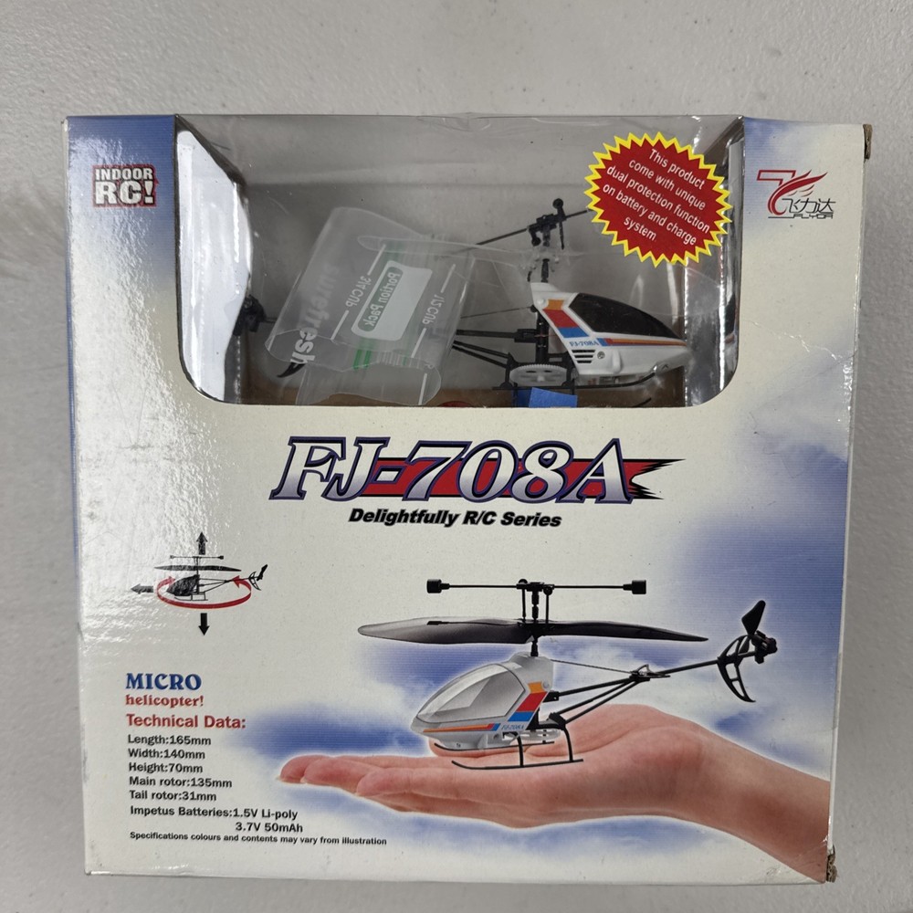 Remote Control Helicopter FJ-708A Not Tested