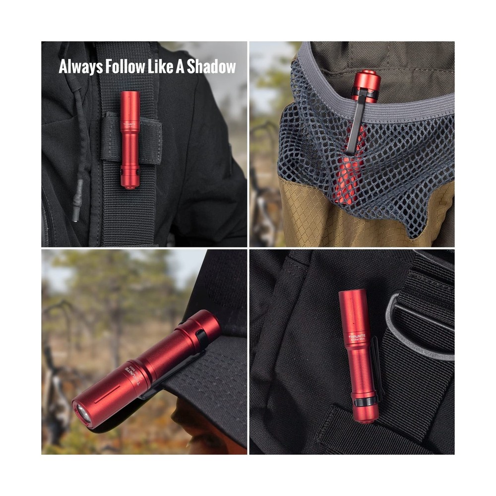 ThruNite EDC Flashlight Archer Mini, 405 Lumens Tail Switch LED Fla... Fast Ship