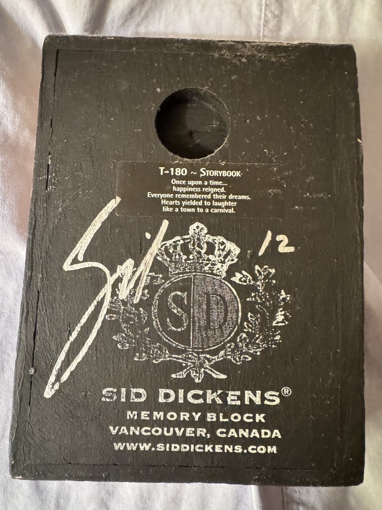 Sid Dickens Story Book Block T180 - Signed