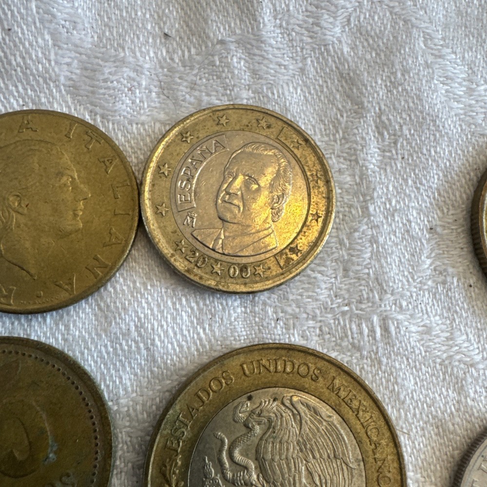 6 Foreign Coins