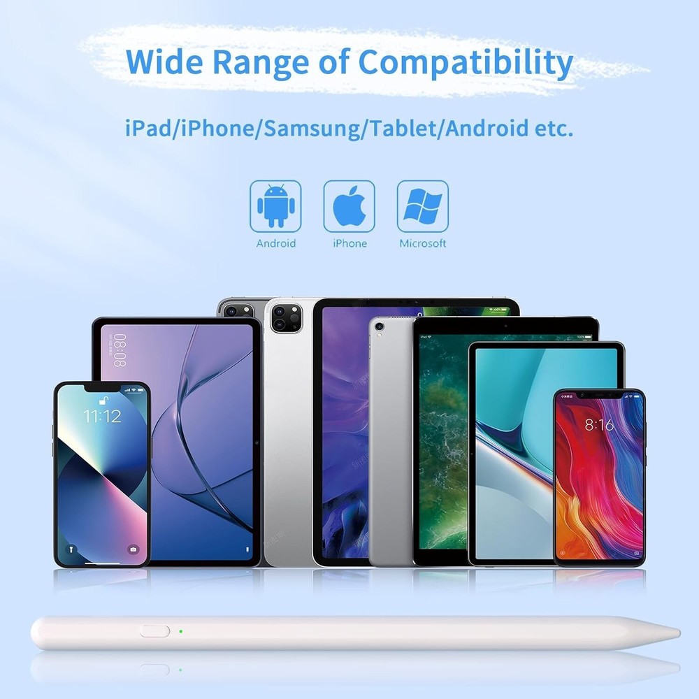 Universal Rechargeable Capacitive Stylus Pen for Android Phones&Samsung Tablets
