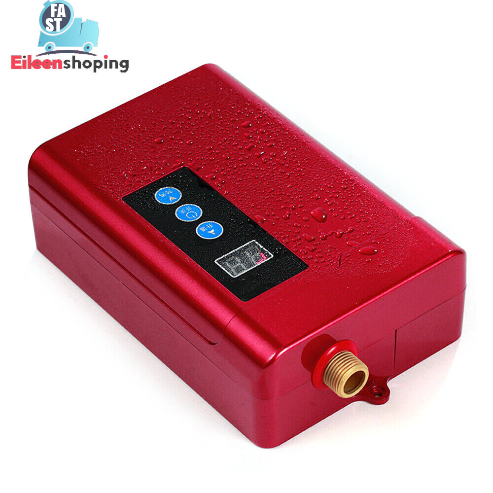 Tankless Water Heater Electric Whole House Instant Hot On Demand 3000W 110V NEW