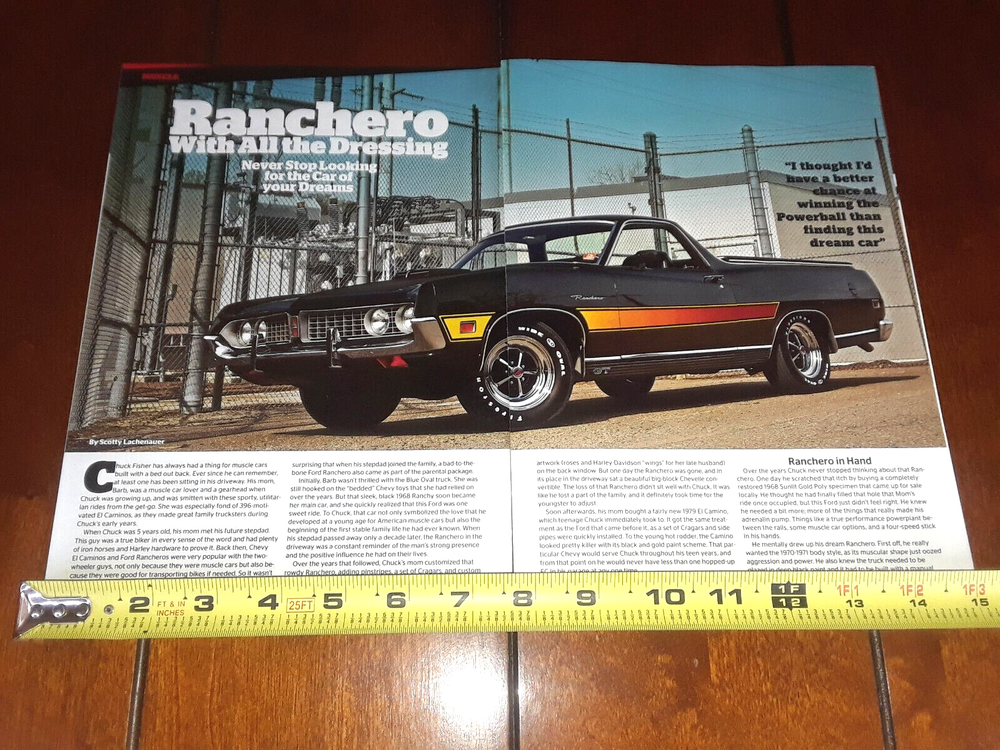 1971 FORD RANCHERO GT ORIGINAL 2018 ARTICLE