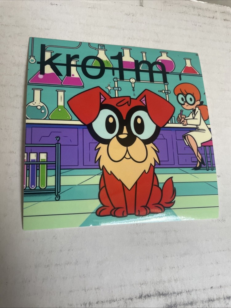 sticker - “kro1m Dog”