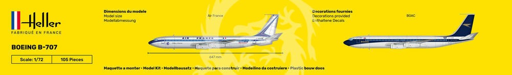 Boeing B-707 - Heller 80452 1/72 Scale