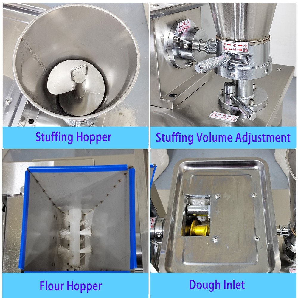 Kolice Commercial Automatic Dumpling Machine Samosa Spring Roll Dumpling Maker