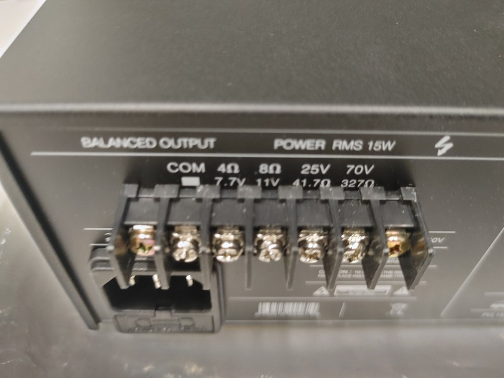 Speco Technologies Amplifier PVL15A