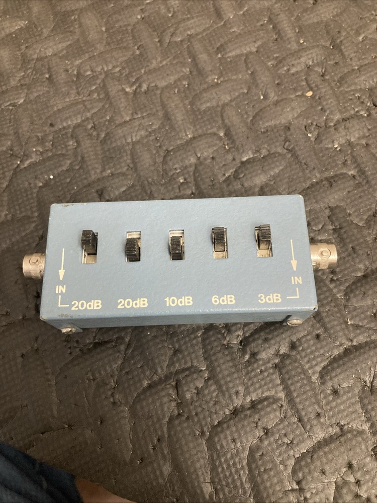 RCA 75ohm Attenuator