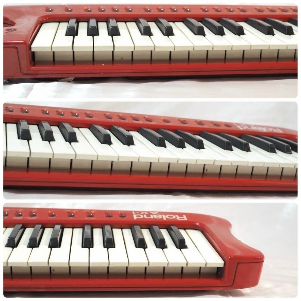 Roland AX-1 Shoulder Keyboard Keytar Red MIDI Controller
