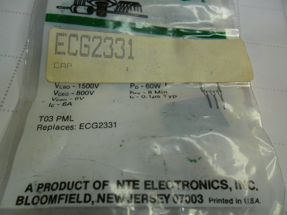 ECG2331 NPN Transistor