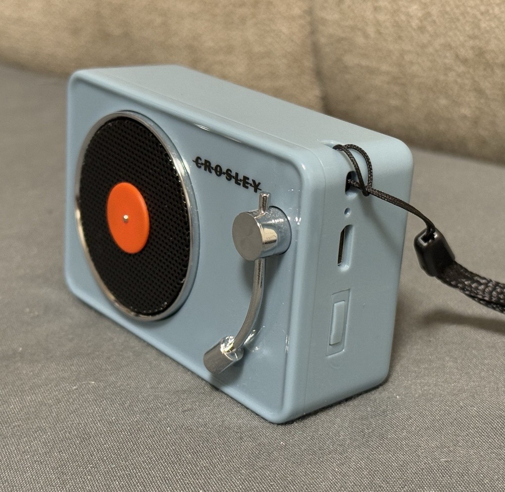 Crosley CR3029A-TN Mini Turntable Bluetooth Speaker