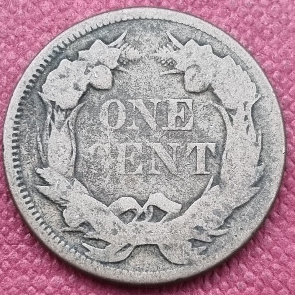 1857 Flying Eagle Cent 1c Circulated #55292