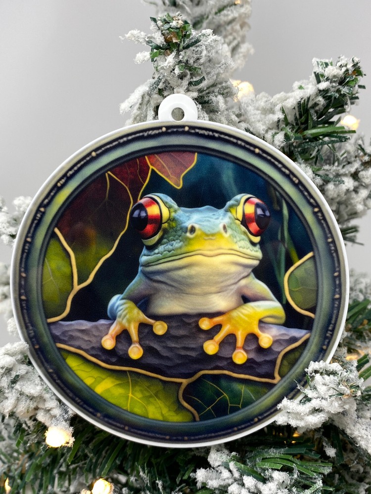 Frog Christmas Ornament