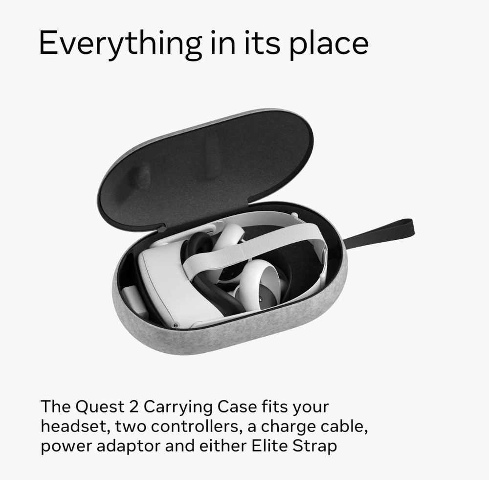 Meta Quest 2 Carrying Case Open Box/ New