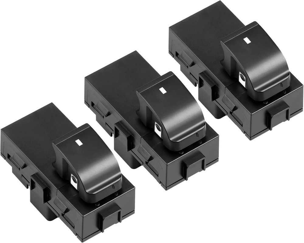 LCWRGS 3pcs Passenger Power Window Control Switch Buttons Compatible with 2008-2