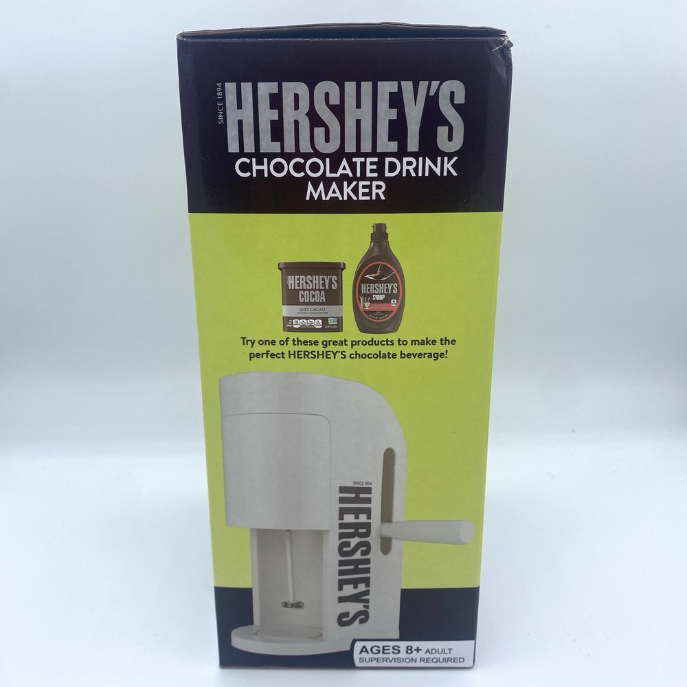 Hershey's Chocolate Drink Maker - Battery Powered - Hot or Cold Drinks - NEW